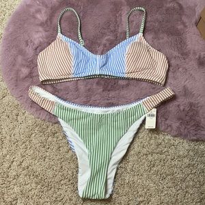 NWT Aerie two piece swim suit